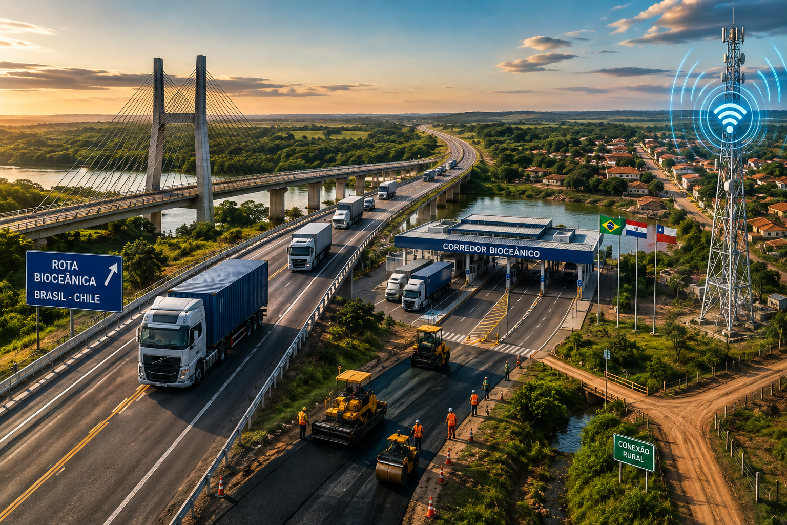 Conexão Viária e Modernização da Rota Bioceânica